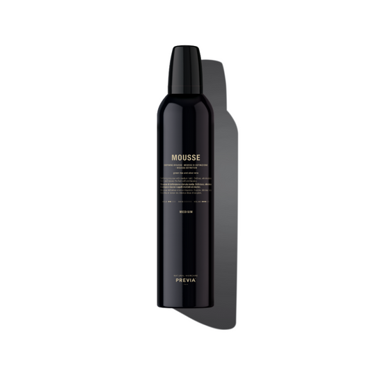 Capelli|-Mousse definizione e tenuta media- Previa